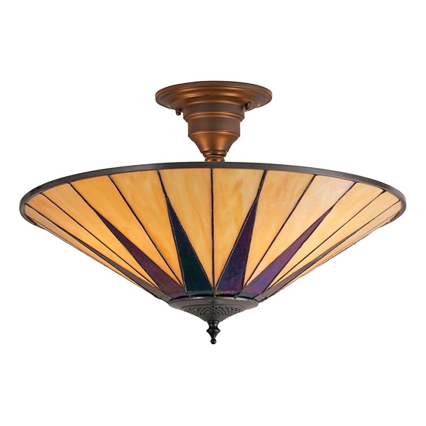 Endon 64043 - Nadgradni luster DARK STAR 3xE27/60W/230V pr. 49 cm