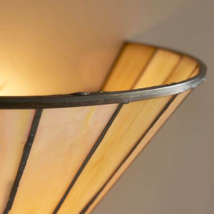 Endon 64046 - Zidna svjetiljka Tiffany DARK STAR 1xE14/40W/230V