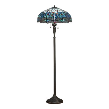 Endon 64069 - Podna lampa DRAGONFLY 2xE27/60W/230V pr. 50 cm
