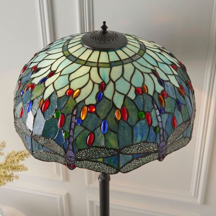Endon 64069 - Podna lampa DRAGONFLY 2xE27/60W/230V pr. 50 cm