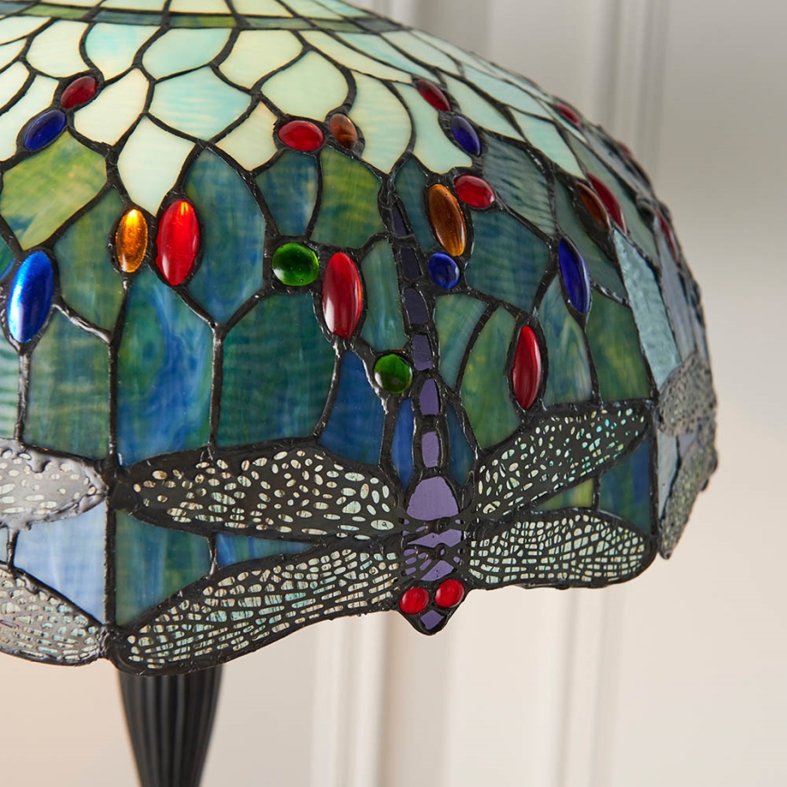 Endon 64069 - Podna lampa DRAGONFLY 2xE27/60W/230V pr. 50 cm