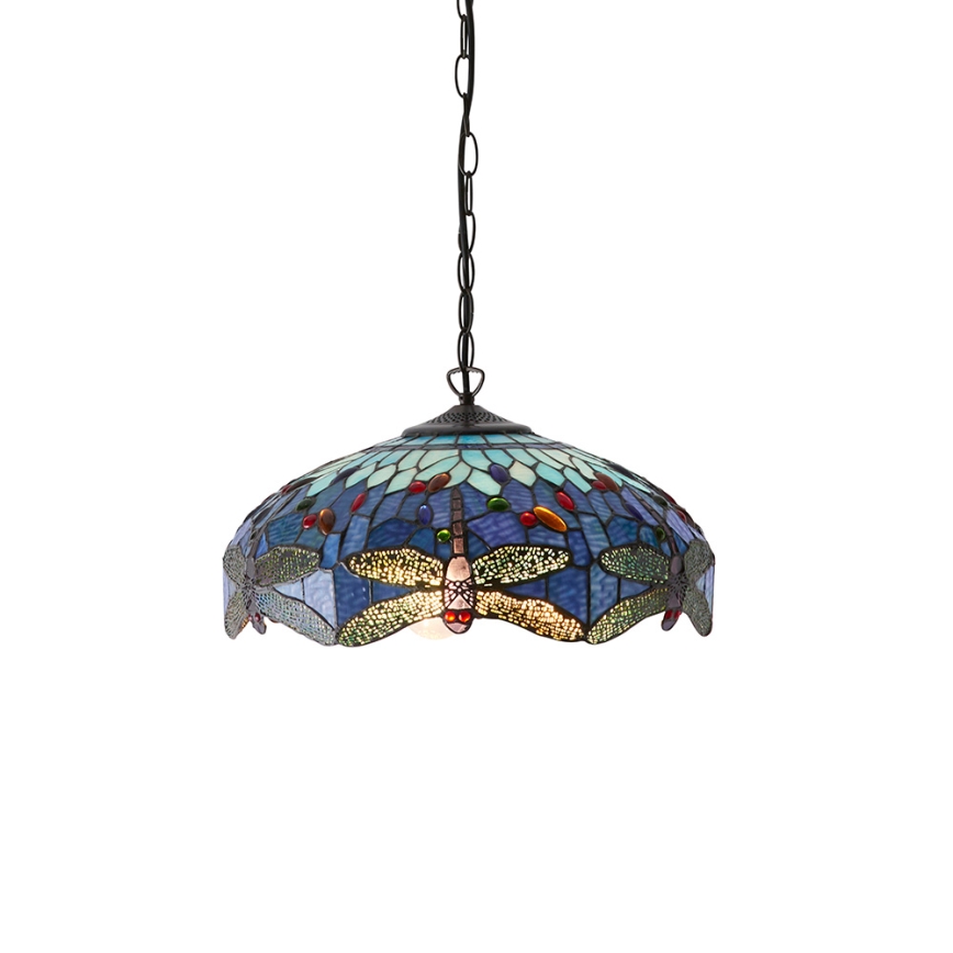 Endon 64080 - Luster na lancu DRAGONFLY 3xE27/60W/230V pr. 41 cm