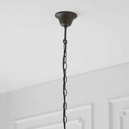 Endon 64082 - Luster na lancu Tiffany DRAGONFLY 3xE27/60W/230V Ø 50 cm
