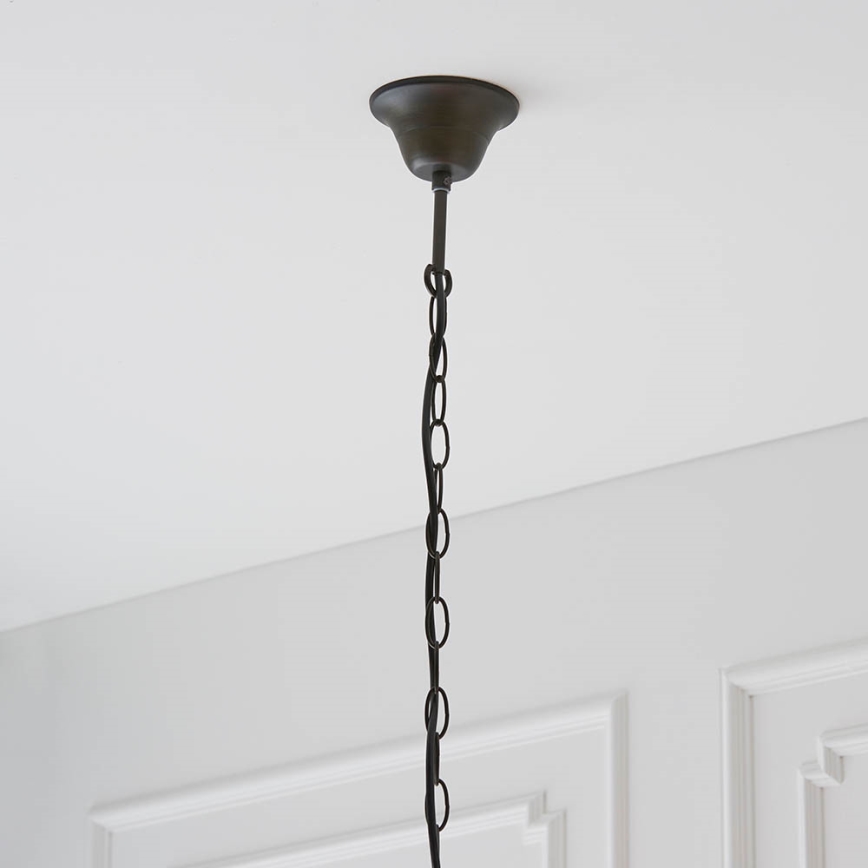 Endon 64082 - Luster na lancu Tiffany DRAGONFLY 3xE27/60W/230V Ø 50 cm