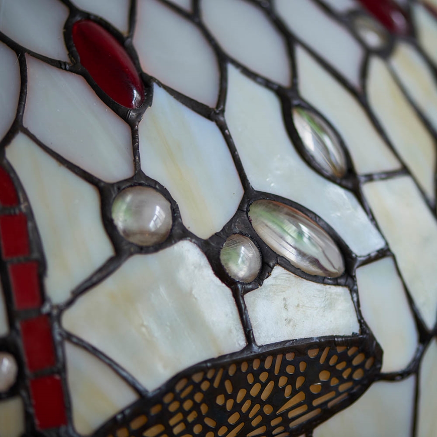 Endon 64085 - Stolna lampa DRAGONFLY 2xE27/60W/230V pr. 41 cm