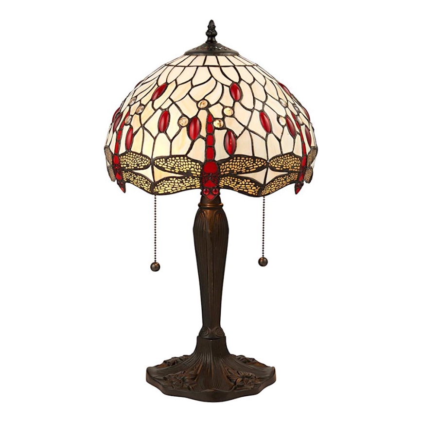 Endon 64086 - Stolna lampa DRAGONFLY 2xE27/60W/230V pr. 30 cm