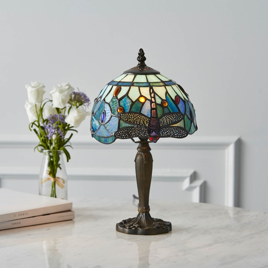 Endon 64088 - Stolna lampa DRAGONFLY 1xE14/40W/230V pr. 20 cm