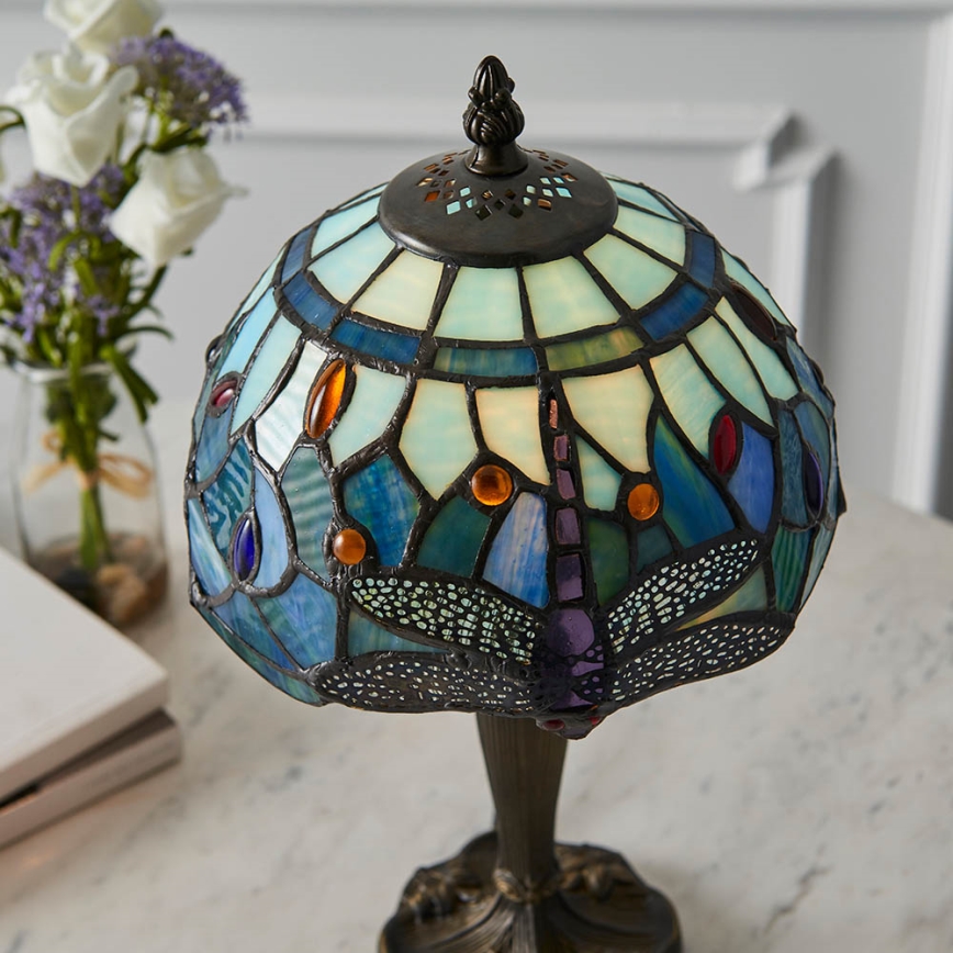 Endon 64088 - Stolna lampa DRAGONFLY 1xE14/40W/230V pr. 20 cm
