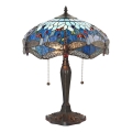 Endon 64089 - Stolna lampa DRAGONFLY 2xE27/60W/230V pr. 41 cm
