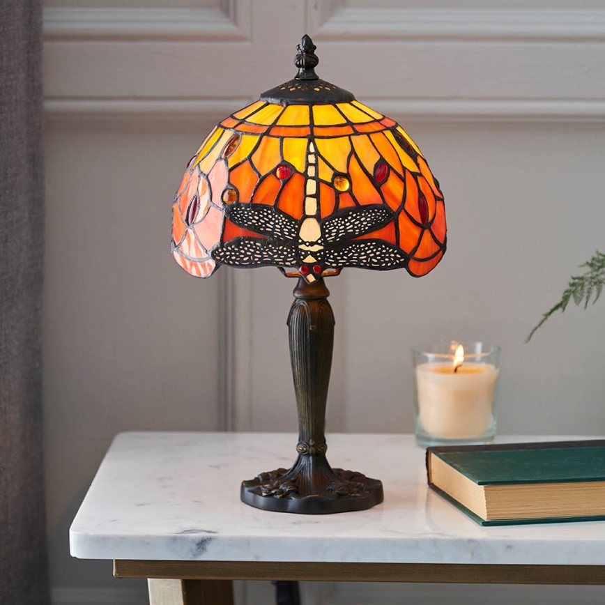 Endon 64091 - Stolna lampa DRAGONFLY 1xE14/40W/230V pr. 20 cm