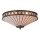 Endon 64145 - Stropna svjetiljka FARGO 2xE27/60W/230V pr. 41,5 cm