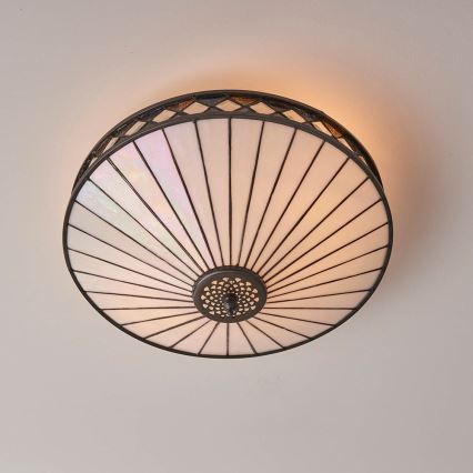 Endon 64145 - Stropna svjetiljka FARGO 2xE27/60W/230V pr. 41,5 cm