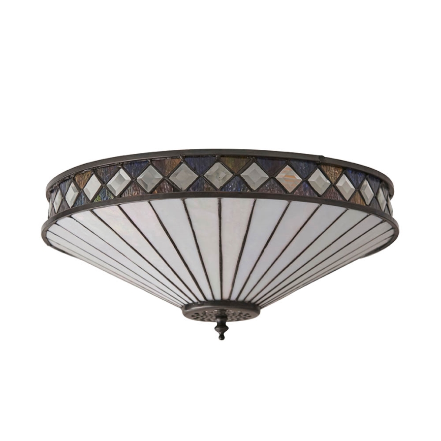 Endon 64145 - Stropna svjetiljka FARGO 2xE27/60W/230V pr. 41,5 cm