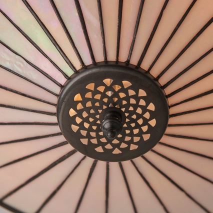 Endon 64145 - Stropna svjetiljka Tiffany FARGO 2xE27/60W/230V promjer 41,5 cm