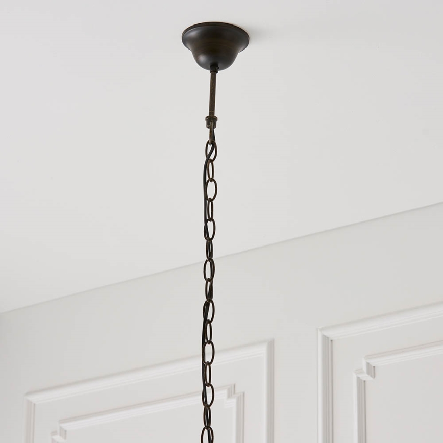 Endon 64162 - Luster na lancu HECTOR 1xE27/60W/230V pr. 40 cm