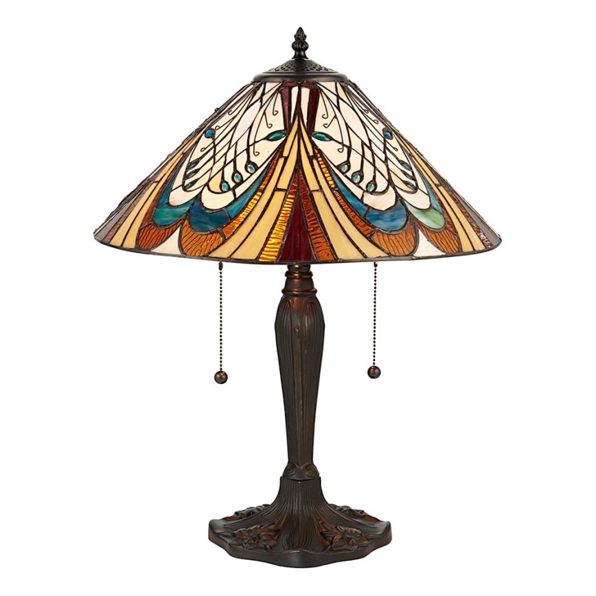 Endon 64163 - Stolna lampa HECTOR 2xE27/60W/230V promjer 40 cm