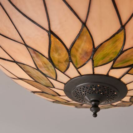 Endon 64173 - Stropna svjetiljka HUTCHINSON 2xE27/60W/230V pr. 50 cm
