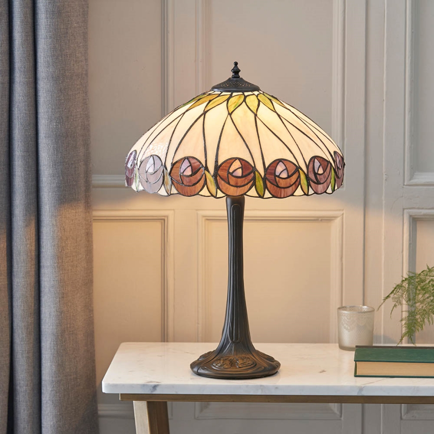 Endon 64177 - Stolna lampa HUTCHINSON 1xE27/60W/230V pr. 40 cm