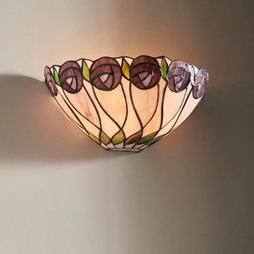 Endon 64178 - Zidna svjetiljka Tiffany HUTCHINSON 1xE14/40W/230V