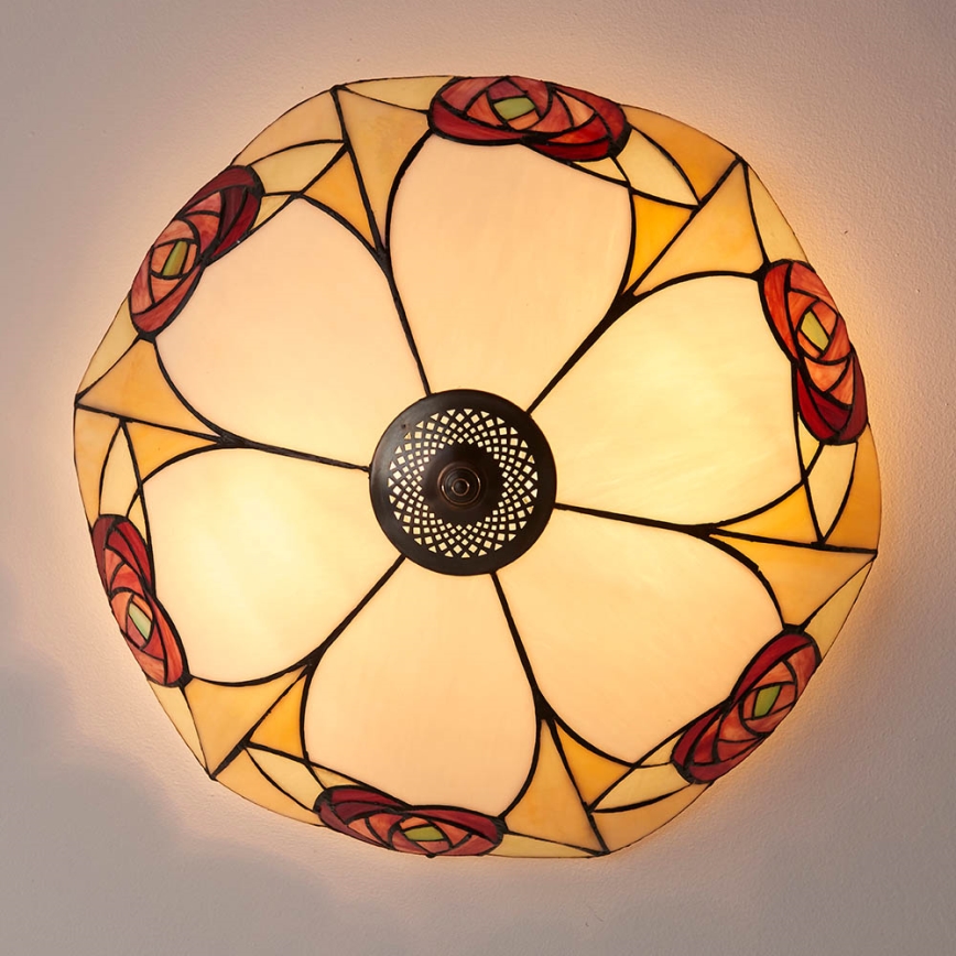Endon 64182 - Stropna svjetiljka INGRAM 2xE27/60W/230V pr. 45 cm