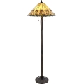 Endon 64192 - Podna lampa JAMELIA 2xE27/60W/230V, promjer 50 cm