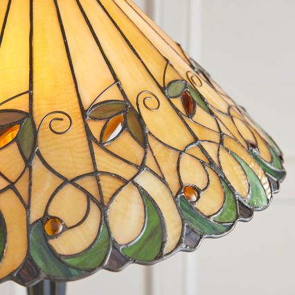 Endon 64192 - Podna lampa JAMELIA 2xE27/60W/230V, promjer 50 cm