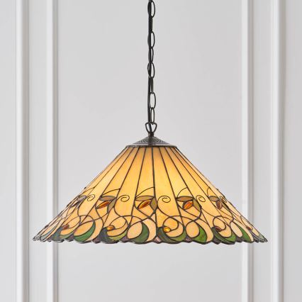 Endon 64194 - Luster na lancu JAMELIA 3xE27/60W/230V pr. 50 cm