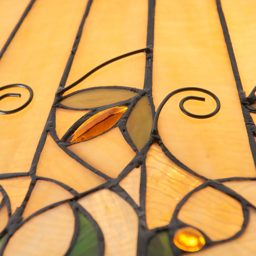 Endon 64194 - Luster na lancu Tiffany JAMELIA 3xE27/60W/230V, promjer 50 cm