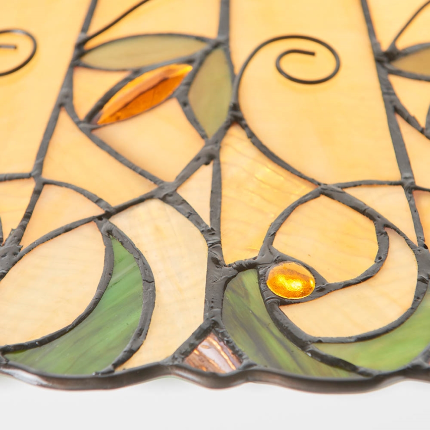 Endon 64194 - Luster na lancu Tiffany JAMELIA 3xE27/60W/230V, promjer 50 cm