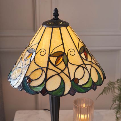 Endon 64195 - Stolna lampa JAMELIA 1xE27/60W/230V Ø 31 cm