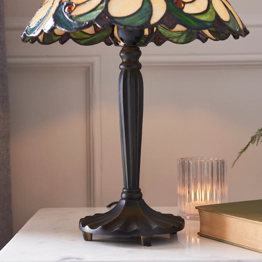 Endon 64195 - Stolna lampa JAMELIA 1xE27/60W/230V Ø 31 cm