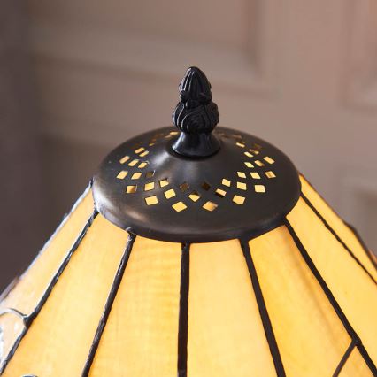Endon 64195 - Stolna svjetiljka Tiffany JAMELIA 1xE27/60W/230V Ø 31 cm