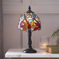 Endon 64246 - Stolna Tiffany svjetiljka LORETTE 1xE14/40W/230V Ø 15 cm