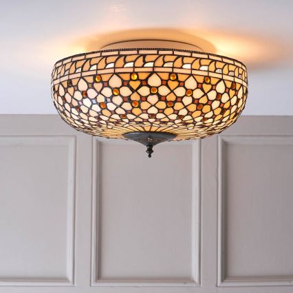 Endon 64276 - Stropna svjetiljka MILLE FEUX 2xE27/60W/230V pr. 45 cm