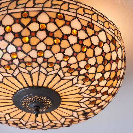 Endon 64276 - Stropna svjetiljka MILLE FEUX 2xE27/60W/230V pr. 45 cm