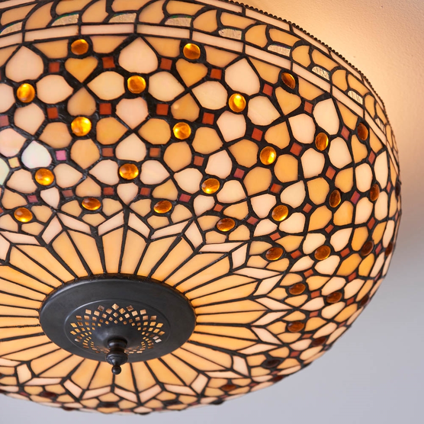 Endon 64276 - Stropna svjetiljka MILLE FEUX 2xE27/60W/230V pr. 45 cm