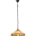 Endon 64285 - Luster na lancu Tiffany NEVADA 1xE27/60W/230V Ø 35 cm
