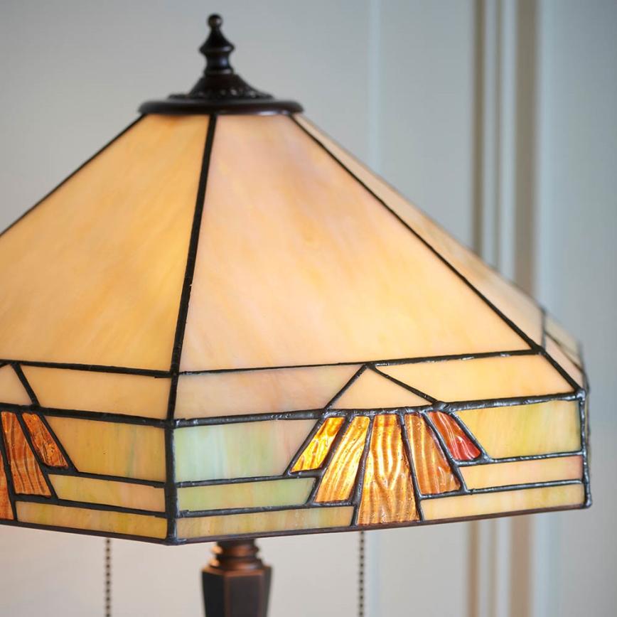Endon 64286 - Stolna lampa NEVADA 2xE27/60W/230V pr. 40 cm