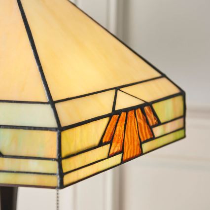 Endon 64286 - Stolna lampa NEVADA 2xE27/60W/230V pr. 40 cm