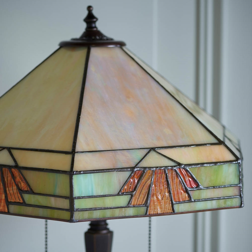 Endon 64286 - Stolna lampa NEVADA 2xE27/60W/230V pr. 40 cm