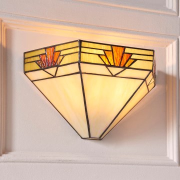 Endon 64288 - Zidna svjetiljka Tiffany NEVADA 1xE14/40W/230V