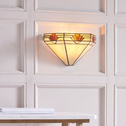 Endon 64288 - Zidna svjetiljka Tiffany NEVADA 1xE14/40W/230V