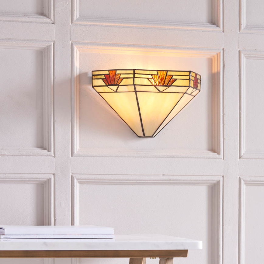 Endon 64288 - Zidna svjetiljka Tiffany NEVADA 1xE14/40W/230V