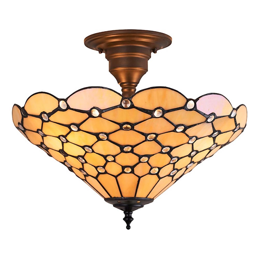Endon 64300 - Nadgradni luster PEARL 3xE27/60W/230V pr. 37 cm