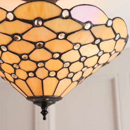 Endon 64300 - Nadgradni luster PEARL 3xE27/60W/230V pr. 37 cm