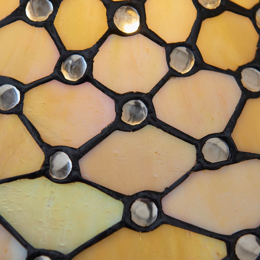 Endon 64301 - Stolna lampa Tiffany PEARL 1xE27/60W/230V Ø 37 cm