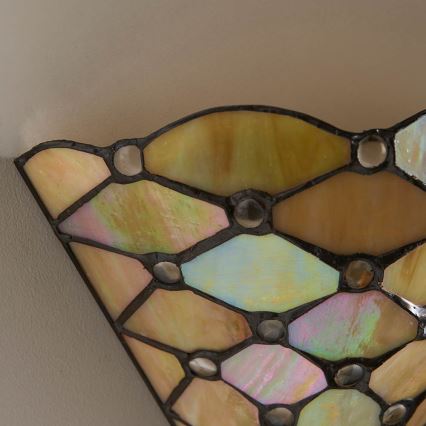 Endon 64302 - Zidna svjetiljka Tiffany PEARL 1xE14/40W/230V