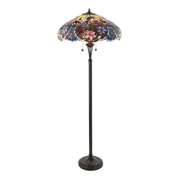 Endon 64323 - Podna svjetiljka SULLIVAN 2xE27/60W/230V Ø 56 cm