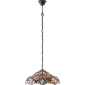 Endon 64325 - Luster na lancu SULLIVAN 1xE27/60W/230V Ø 40 cm
