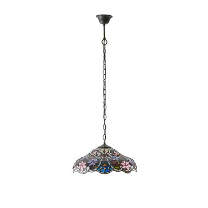 Endon 64325 - Luster na lancu SULLIVAN 1xE27/60W/230V Ø 40 cm